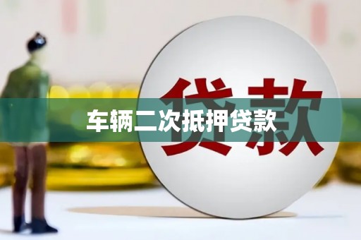 景谷车辆二次抵押贷款