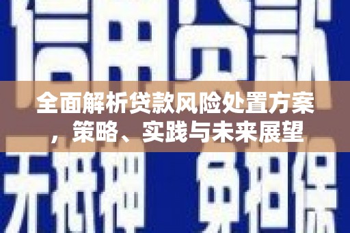 景谷全面解析贷款风险处置方案，策略、实践与未来展望