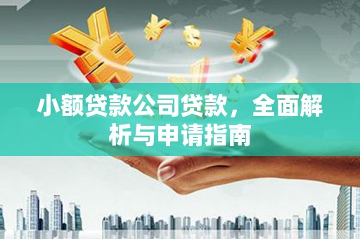 景谷小额贷款公司贷款，全面解析与申请指南