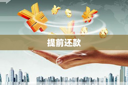 景谷提前还款