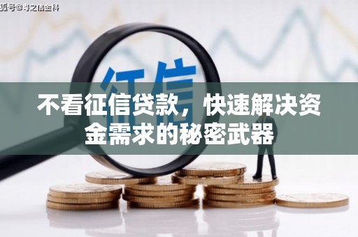 景谷不看征信贷款，快速解决资金需求的秘密武器
