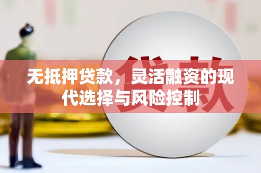 景谷无抵押贷款，灵活融资的现代选择与风险控制