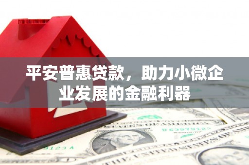 景谷平安普惠贷款，助力小微企业发展的金融利器