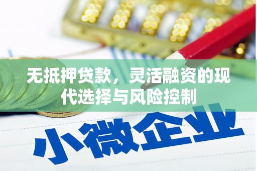 景谷无抵押贷款，灵活融资的现代选择与风险控制