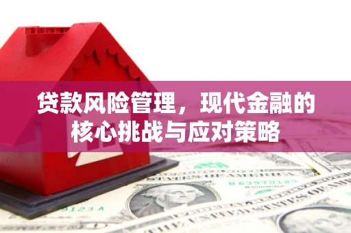 景谷贷款风险管理，现代金融的核心挑战与应对策略