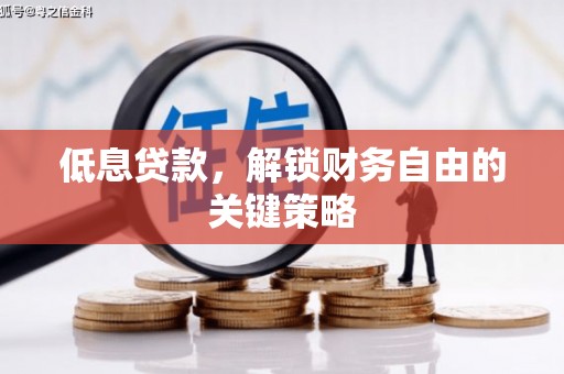 景谷低息贷款，解锁财务自由的关键策略