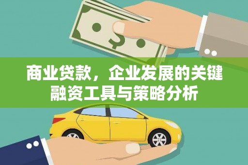 景谷商业贷款，企业发展的关键融资工具与策略分析