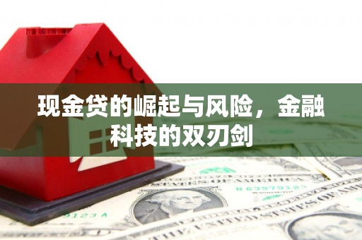 景谷现金贷的崛起与风险，金融科技的双刃剑