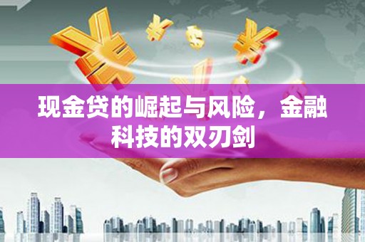 景谷现金贷的崛起与风险，金融科技的双刃剑