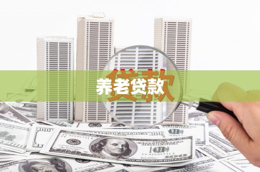 景谷养老贷款