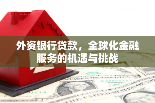 景谷外资银行贷款，全球化金融服务的机遇与挑战