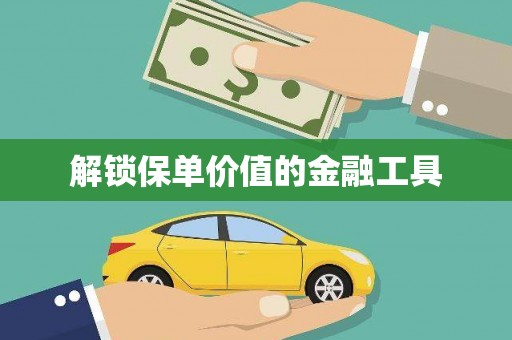 景谷解锁保单价值的金融工具
