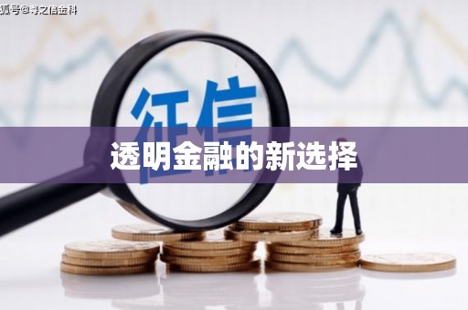 景谷透明金融的新选择